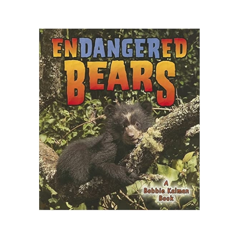 4/$15 🌻 Endangered Bears Book
